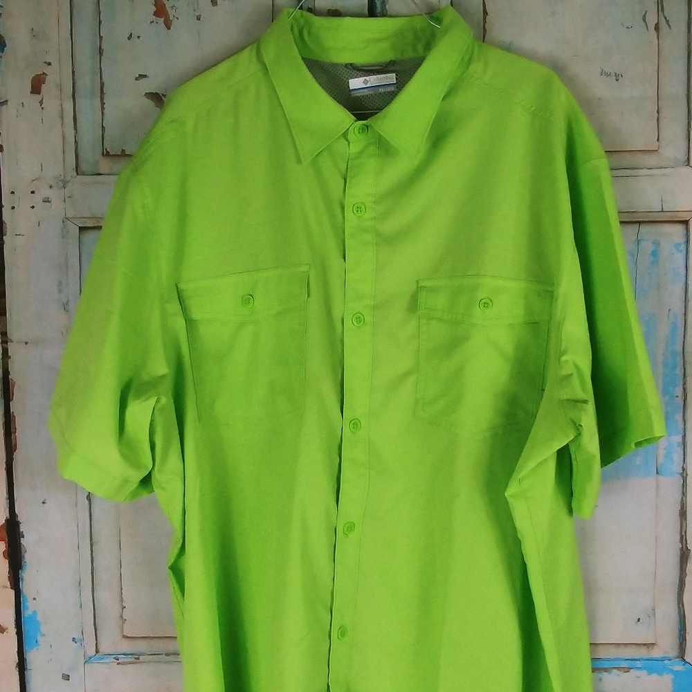 Columbia Mens Vented Fishing Shirt